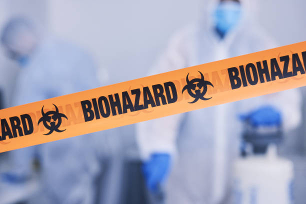 Professional Infectious Disease Decontamination technician working in Island Heights, NJ
